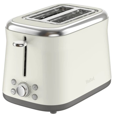 Тостер Tefal Collection 850Вт, розморожування, пластик, бежевий
