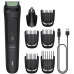 Тример Philips All-in-One Trimmer 3000 Series, для обличчя, голови, носа, акум., насадок-7, сталь, чорний