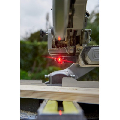 Ryobi Пила торцювальна акумуляторна ONE+ R18MS216-0 18В диск 216мм лазер 14.4кг без АКБ та ЗП