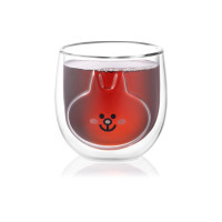 ARDESTO Набір чашок Animals з подвійними стінками, 300 мл, 2 од., боросилікатне скло ARDESTO Набір чашок Animals з подвійними стінками, 300 мл, 2 од., боросилікатне скло