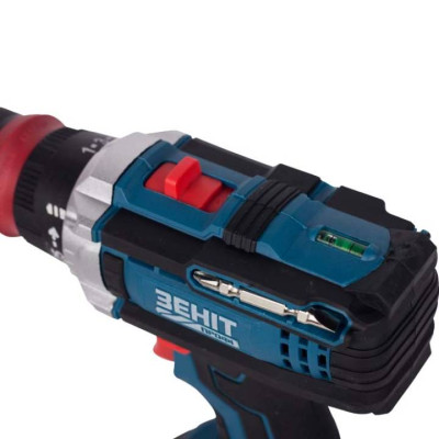 Шурупокрут-дриль акумуляторний Зеніт Профі ЗПША-21/20 DFR 21В 2х2А·год 25Нм 350·1500об/хв 1.2кг