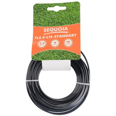 Ліска косильна SEQUOIA TL2.4-L15-Standart 2.4мм 15м кругла