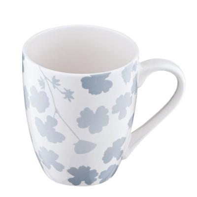 ARDESTO Чашка Capri, 320мл, порцеляна, біло-блакитний ARDESTO Чашка Capri, 320мл, порцеляна, біло-блакитний
