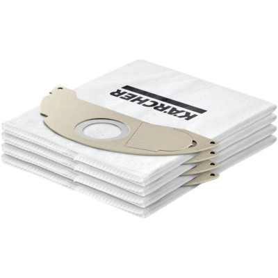 Мішки для пилососу Karcher KFI 657 флісовий SE 5 SE 5.100 SE 6.100 4шт Мішки для пилососу Karcher KFI 657 флісовий SE 5 SE 5.100 SE 6.100 4шт