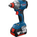 Гайковерт ударний акумуляторний Bosch Professional GDX 18V-285 18В 2x4А·год до 285Нм 3600об/хв квадрат 1/2