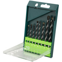 Verto Набір свердел по бетону, 8шт, 4-10мм, кейс