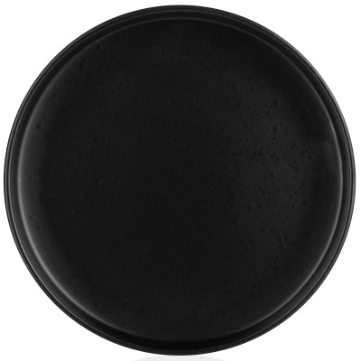 ARDESTO Тарілка десертна Trento, 20,5 см, чорна, кераміка