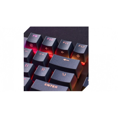 HyperX Клавіатура Alloy Origins Core PBT Aqua USB RGB ENG/RU Black