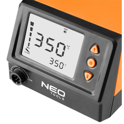 Neo Tools Паяльна станція SL1, 60Вт, 180-450 °С, РК-дисплей, ESD захист, автоматичне відключення Neo Tools Паяльна станція SL1, 60Вт, 180-450 °С, РК-дисплей, ESD захист, автоматичне відключення