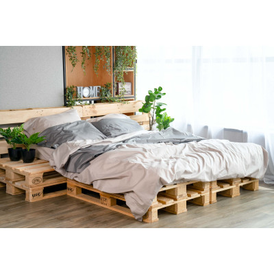 Простирадло ARDESTO Mix&Match, 180х240см, 100% бавовна, сатин, айворі