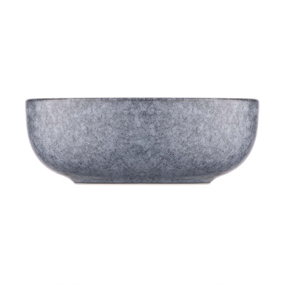 ARDESTO Салатник Loreto, 650мл, 15.5см, порцеляна, сірий ARDESTO Салатник Loreto, 650мл, 15.5см, порцеляна, сірий