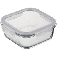 Контейнер для хранения пищевых продуктов Ardesto Gemini 1.23л, боросиликатное стекло, пластик, квадратный, прозрачный