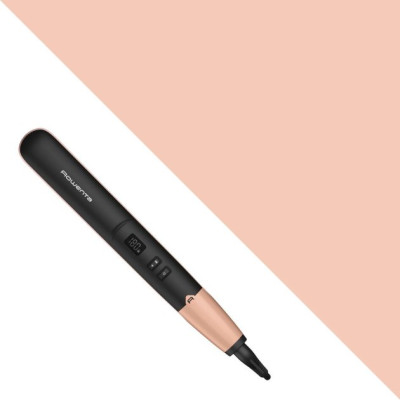 Випрямляч Rowenta Express Shine Papaya, >240Вт, темп.режимів-8, 140-210С, дисплей, кераміка, чорний