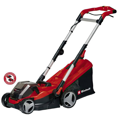 Газонокосарка акумуляторна Einhell GE-CM 36/34-1 Li-Solo PXC 18В 33.5см 30л 11.9кг (без АКБ та ЗП) (3413226)