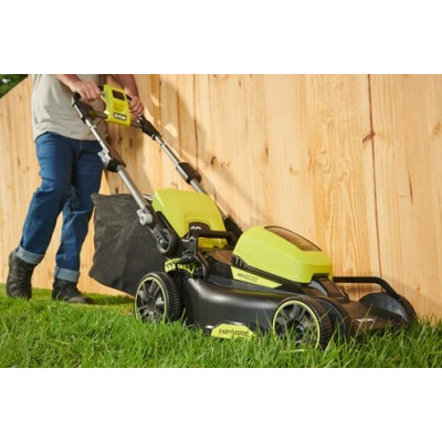 Газонокосилка аккумуляторная Ryobi RY36LM40A-0 MAX POWER 36В 40см 25-75мм EasyEdge мульчирование до 700м.кв 18.6кг (без АКБ и ЗУ) (5133005591)