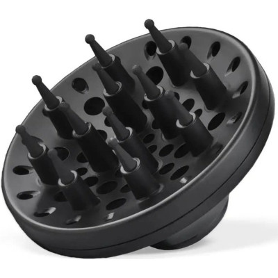 Фен Babyliss Power Smooth, 2000Вт, 2 режими, іонізація, хол. обдув, 2 насадки, чорний