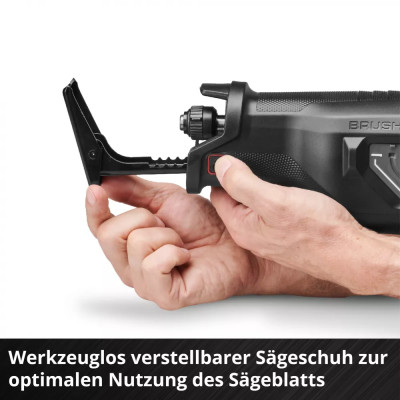 Пила шабельна акумуляторна Einhell Professional TP-AP 18/32 Li BL - Solo 18В 0-3000об/хв пропил 300мм хід 20мм 3.42кг без АКБ та ЗП