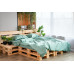 Простирадло ARDESTO Mix&Match, 240х260см, 100% бавовна, сатин, зелений