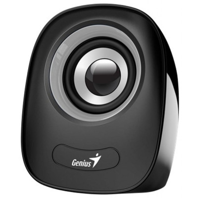 Акустична система Genius SP-Q160, 2.0, USB-А, mini-jack, сірий