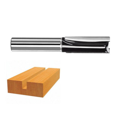 Фреза пазова Bosch Professional з двома лезами Std S8 D16 L20