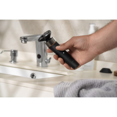 Бритва електр. ARDESTO роторна SHRR-B5WDR, 5Вт,  бритв.головок-3, Li-Ion, сух.+волог., чорний