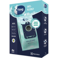 Мішки для пилососів Electrolux S-Bag Anti-Allergy 3.5л, 4шт