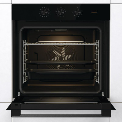 Gorenje Духова шафа електрична, 77л, A+, чорний