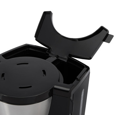 Кофеварка Russell Hobbs Heaton, 1.25л, молотая, черно-серебряный