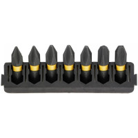 Біти DeWalt FlexTorq 25мм Рh1 Рh2 Рh3 набір 7шт