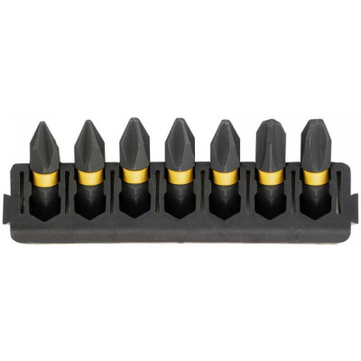 Біти DeWalt FlexTorq 25мм Рh1 Рh2 Рh3 набір 7шт