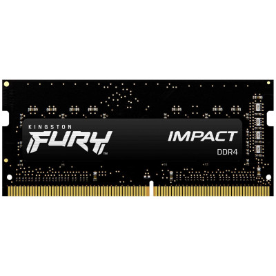 Kingston Пам'ять до ноутбука DDR4 3200 16GB FURY Impact Kingston Пам'ять до ноутбука DDR4 3200 16GB FURY Impact