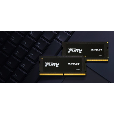 Kingston Пам'ять ноутбука DDR5 16GB 4800 FURY Impact Kingston Пам'ять ноутбука DDR5 16GB 4800 FURY Impact