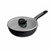Мультисковорода Tefal Expertise, з кришкою, 24см, алюміній, бакеліт, скло, чорний