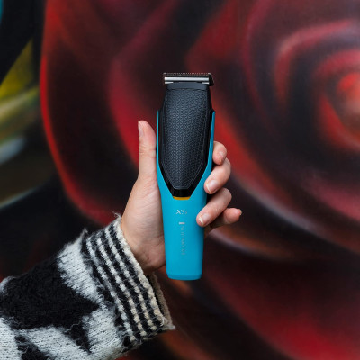 Машинка для стрижки Remington Power X Series X5, мережа+акум., роторний мотор, насадок-4, сталь, чорно-бірюзовий Машинка для стрижки Remington Power X Series X5, мережа+акум., роторний мотор, насадок-4, сталь, чорно-бірюзовий