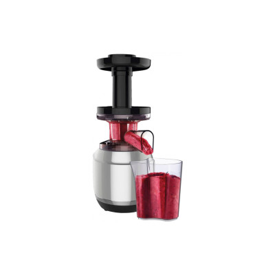 Соковитискач Tefal Juice&Clean шнековий 150Вт, чаша-0.8л, жмих-0.8л, пластик, сріблясто-чорний