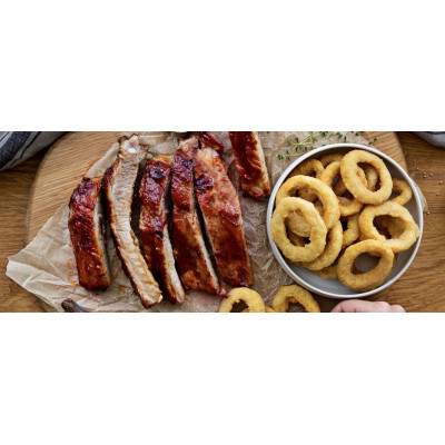 Мультипіч Tefal Dual EasyFry&Grill AirFryer, 2700Вт, чаша-5.2+3.1л, сенсорне керув., 2 чаши, гриль, пластик, сіро-чорний