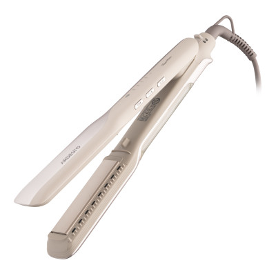 Випрямляч ARDESTO Pearl Cream, 50Вт, 140-230C, кераміка, з функцією подачі пару, бежевий Випрямляч ARDESTO Pearl Cream, 50Вт, 140-230C, кераміка, з функцією подачі пару, бежевий