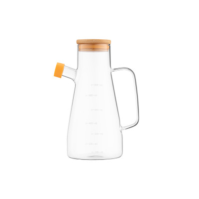 Пляшка для олії та оцту ARDESTO Midori, 650мл, боросилікатне скло, прозорий