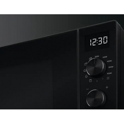 Микроволновая печь Electrolux, 25л, мех. управление, 900Вт, гриль, дисплей, инвертор, черный