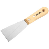 Шпатель Tolsen, ширина 100мм, сталь, дерев’яне руків’я