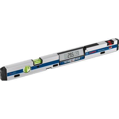 Наклонометр цифровой Bosch Professional GIM60L, 60см, угол±0,05°, 2 капсулы, алюминиевый корпус, чехол Наклонометр цифровой Bosch Professional GIM60L, 60см, угол±0,05°, 2 капсулы, алюминиевый корпус, чехол