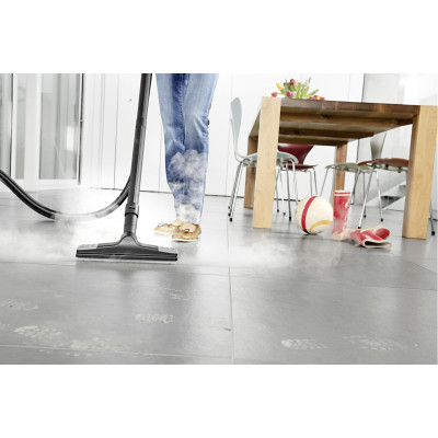 Karcher Паропилосос SV 7, 2200Вт, вологе прибирання, вода -0.45л, HEPA, обробка парою, біло-чорний Karcher Паропилосос SV 7, 2200Вт, вологе прибирання, вода -0.45л, HEPA, обробка парою, біло-чорний