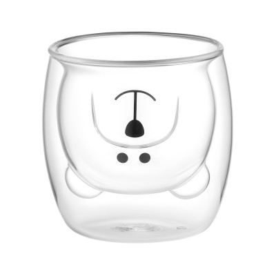 Набір чашок з подвійними стінками Ardesto Animals, 250мл, 2шт, боросилікатне скло, прозорий Набір чашок з подвійними стінками Ardesto Animals, 250мл, 2шт, боросилікатне скло, прозорий