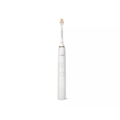 Щітка зубна електр. Philips, Sonicare DiamondClean 9000 Series, набір , 62т. колив/хв, насадок-1, 2 шт в наборі, 1зарядн.стакан+зарядка, чорний, білий