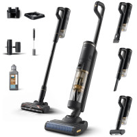 Пилосос Philips безпровідний Series 7000 AquaTrio, вологе прибирання, конт пил -0.42л, автон. робота до 45хв, PowerCyclone Aqua, чорний Пилосос Philips безпровідний Series 7000 AquaTrio, вологе прибирання, конт пил -0.42л, автон. робота до 45хв, PowerCyclone Aqua, чорний