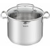 Каструля Tefal Duetto+, з кришкою, 6л, нержавіюча сталь