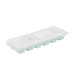 Форма для льоду з кришкою ARDESTO Fresh, 26х9.5х3.5см, силікон, пластик, зелений
