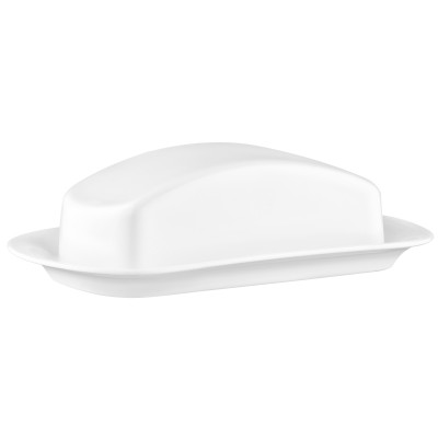 Маслянка ARDESTO, 20.3х12.7х6.4см, порцеляна, білий