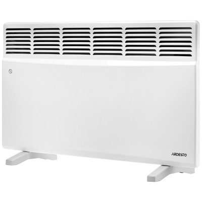 Конвектор ARDESTO, 20м2, 2000Вт, электронное управление, закрытый нагревательный элемент, дисплей, программист, IP24, белый [CH-2000ECW]