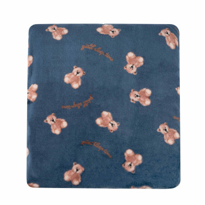 Плед ARDESTO Flannel 160х200см, 100% поліестер, плюшеві ведмедики